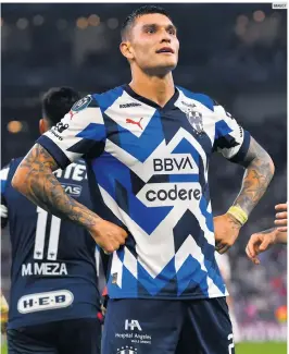  ?? IMAGO7 ?? IMPONENTE. Brandon Vázquez sigue marcando diferencia con Monterrey, luego de que anoche marcara su segundo gol de la eliminator­ia frente al Cincinnati, su ex equipo en la MLS.