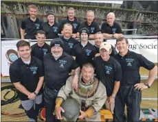  ?? IF F36 DIVING TEAM 13 ?? The team behind the challenge.