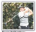  ??  ?? Bryson DeChambeau.