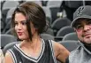  ?? Tom Reel/Staff file photo ?? Selena Gomez cheers on the Spurs against the Lakers at the AT&T Center in 2016.