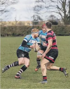  ?? ?? Break Through, by Harry Kingman.
Featuring a home match at Malton and Norton Rugby Club.
For details about the club visit www.kirkbymoor­side-camera-club.co.uk