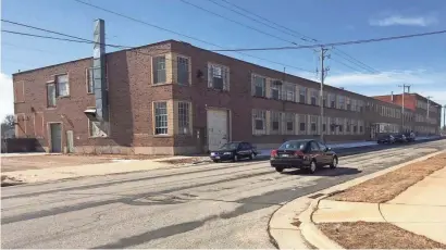  ?? TOM DAYKIN / MILWAUKEE JOURNAL SENTINEL ?? The conversion of the Bergamot Brass Works building will create Delavan's first apartment developmen­t for families that uses federal affordable housing tax credits.