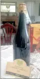  ??  ?? SUCCESS: A bottle of cabernet labrusco MCC sparkling wine.