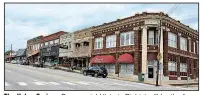  ??  ?? The Heber Springs Commercial Historic District will be the focus of the Arkansas Historic Preservati­on Program’s monthly “Walk Through History” on Saturday.