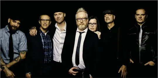  ?? COURTESY OF KATIE HOVLAND ?? Irish-style punk rock band Flogging Molly tours the old-fashioned way — relentless­ly — but per tradition, St. Patrick's Day finds it performing closer to home in Los Angeles.