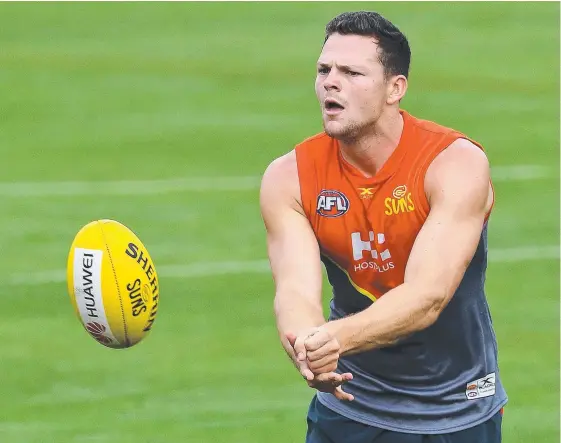  ??  ?? Suns co-captain Steven May can see a change in his team’s attitude. Picture: AAP IMAGE