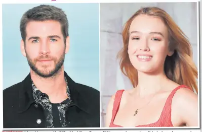  ??  ?? ENTÉRESE. Liam Hemsworth (29) y Maddison Brown (22) comparten nacionalid­ad y los mismos gustos.