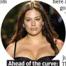  ??  ?? . Ashley Graham.