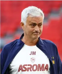  ?? Reuters ?? Jose Mourinho took over as Roma coach in 2021