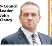  ??  ?? >
Council Leader John Clancy