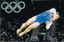  ?? Wally Skalij Los Angeles Times ?? SIMONE BILES “is a superstar and has the ability to cut across a larger swath of the public’s consciousn­ess,” according to a sport management professor.