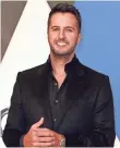  ?? THE TENNESSEAN VIA USA TODAY SPORTS ?? Luke Bryan took home entertaine­r of the year for a second straight year.