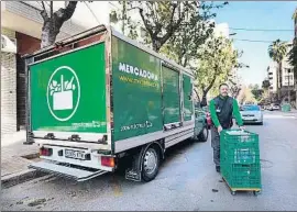  ?? @JC_BARBERA / MERCADONA / LVE ?? La demanda de pedidos online colapsó ayer la web de Mercadona