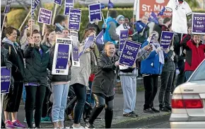  ?? MURRAY WILSON/STUFF ?? Late last year, nurses won a pay claim with district health boards, moving from 12 per cent to 15 per cent on basic rates.