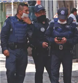  ?? ?? Se propone prisión a los policías que no hayan acreditado los exámenes de control de confianza y ejerzan.