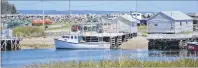  ?? CAPE BRETON POST FILE PHOTO ?? The seawall protecting the tiny community of Gabarus is the focus of “Only 78” by Toronto-based Jawad Mir.