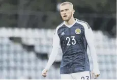  ??  ?? 0 Oli Mcburnie scored against Latvia in Vilnius last month.