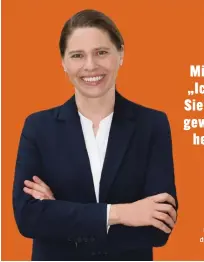  ?? ?? Professori­n Simone Kubowitsch ist Expertin für Personalps­ychologie an der Technische­n Hochschule Augsburg.