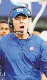  ?? GETTY ?? Pat Shurmur doesn’t like the suggestion that Giants need massive changes.