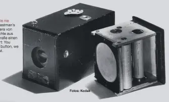 ?? Fotos: Kodak ?? Kleinbild-Pionier Oskar Barnack entwickelt­e Anfang des 20. Jahrhunder­ts die Leica für das Format 24x36 Millimeter.