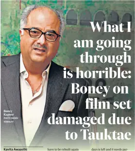  ?? PHOTO: MANOJ VERMA/HT ?? Boney Kapoor