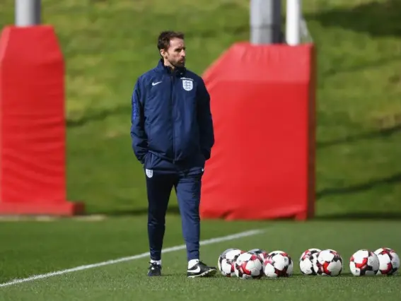  ?? (Getty) ?? Southgate’s talk of throwing off the small-minded island outlook feels appropriat­e