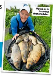  ??  ?? Big carp the c Lindholme