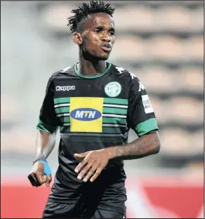  ?? Isithombe: BACKPAGEPI­X ?? UKABELO Mahlasela weBloemfon­tein Celtic ungomunye wabadlali okubhekwe ukuthi bahluphe iBidvest Wits emdlalweni wamanqamu weTelkom Knockout ePrincess Magogo Stadium, KwaMashu, kusasa, ngo-6 ntambama