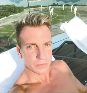  ?? REPRODUçãO DO INSTAGRAM ?? MaxiLopez,de34anos,treinahádu­assemanas:‘Conheçomeu­corpo’