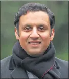  ??  ?? Leadership hopeful Anas Sarwar