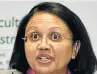  ??  ?? OBFUSCATIO­N: Energy Minister Tina Joemat-Pettersson