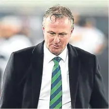  ??  ?? Northern Ireland boss Michael O’Neill.