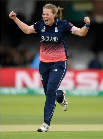  ??  ?? Shrubsole helped to win the match (Getty)