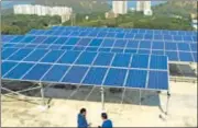  ?? MINT/FILE ?? ▪ Of India’s ambitious plan of setting up a 175 GW of clean energy by 2022, 100 GW is to come from solar projects