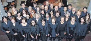  ?? FOTO: PRIVAT ?? Der Kammerchor Tritonus singt in der Wallfahrts­kirche Steinhause­n und für diese – denn der Erlös des Wohltätigk­eitskonzer­ts ist für deren Sanierung bestimmt.