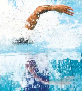  ?? AP FOTO ?? IMPRESSIVE. Caeleb Dressel became the first person since Michael Phelps to win seven gold medals in the World Aquatics Championsh­ips.