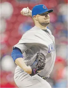  ??  ?? Jon Lester ( above) has the staff’s only complete game, and Kyle Hendricks ( left) has a 2.81 ERA since a rough three- start stretch to open the season, but the Cubs’ starters realize they have to do better.
| GETTY IMAGES ( ABOVE), AP