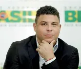  ?? (Reuters) ?? Apprension­e Il brasiliano Ronaldo, 41 anni