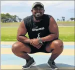  ?? Picture: SIBONGILE NGALWA ?? MAKING WAVES: East London fitness guru Singwa Silinga who runs the well-known ’Hercules boot camp’ in the Eastern Cape will host his own show on online radio station Keith Ngesi Radio (KNR)