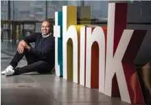  ?? PETER J. THOMPSON • POSTMEDIA NEWS ?? Think Research CEO Sachin Aggarwal at the company’s offices in Toronto.