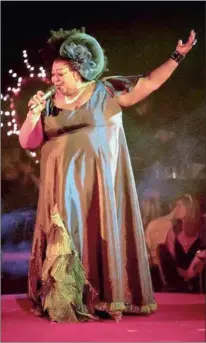  ??  ?? See Stella Magaba, aka The Original Ton, in the new Madame Zingara show