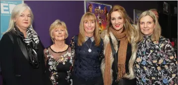  ??  ?? Mary Thompstone, Bridget Gannon, Denise Kearney, Aisling O’ Neill and Maura Kelly at the screening.