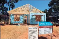  ?? Associated Press ?? A home under constructi­on by Habitat for Humanity in 2019 in Greenville, S.C.