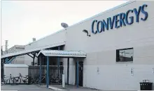  ?? KRIS DUBE THE WELLAND TRIBUNE ?? Convergys announced it will be closing its Welland location.