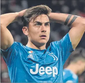  ?? FOTO: AP ?? Paulo Dybala (26), atacante argentino de la Juventus contagiado por el COVID-19