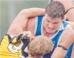  ??  ?? ACCUSED: Hamish Murray in footy field action. Picture: NELLIE PRATT