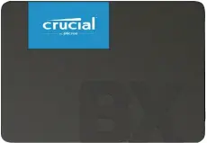  ??  ?? Crucial’s BX500 makes a great upgrade in capacity for older laptops. Most users will never hit the drive hard enough to experience a write slowdown.