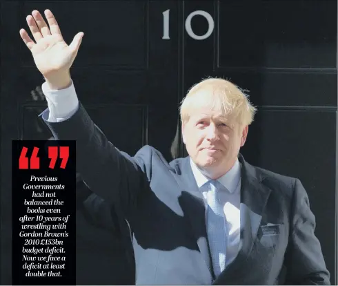  ?? PICTURE: JEFF J MITCHELL/GETTY IMAGES ?? LONG ROAD: Boris Johnson could not have foreseen the challenges he would face during his first year as Prime Minister but there may be worse to come.