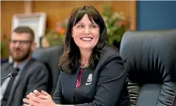  ?? PHOTO: CHRISTEL YARDLEY/STUFF ?? Women on Boards chairwoman and former mayor of Hamilton Julie Hardaker says the report makes for a ‘‘very sad read’’.