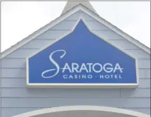  ?? LAUREN HALLIGAN - MEDIANEWS GROUP ?? Saratoga Casino Hotel is located at 342 Jefferson St. in Saratoga Springs.